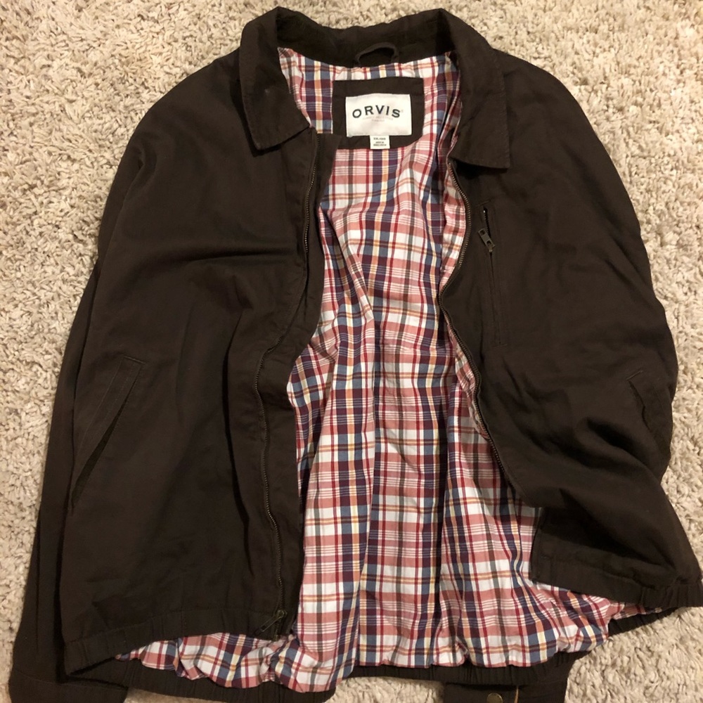 Orvis Men’s brown Field Jacket